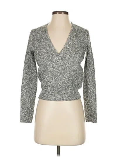 Pre-owned Madewell Cardigan Sweater In Gray