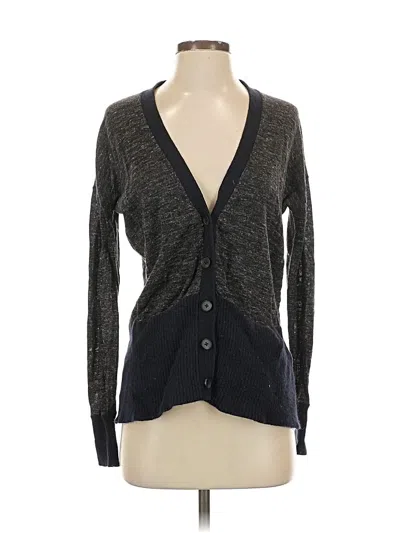 Pre-owned Madewell Cardigan Sweater In Gray