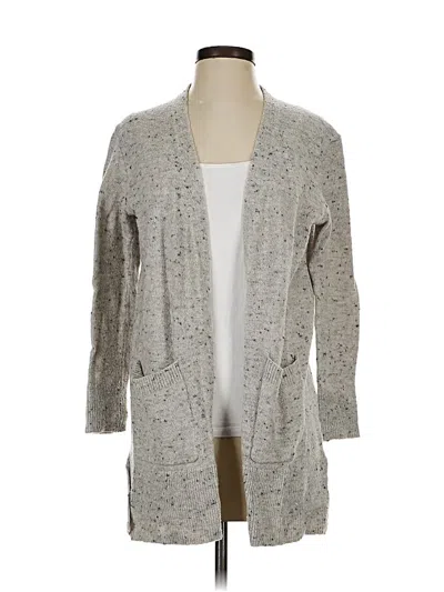 Pre-owned Madewell Cardigan Sweater In Gray