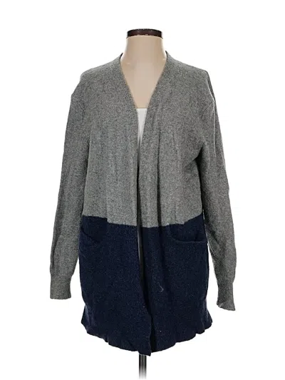 Pre-owned Madewell Cardigan Sweater In Gray