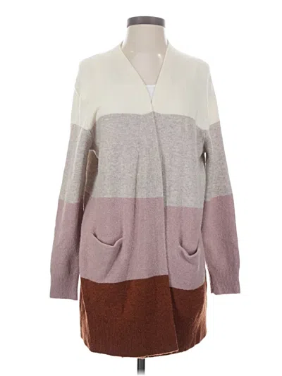Pre-owned Madewell Cardigan Sweater In Gray