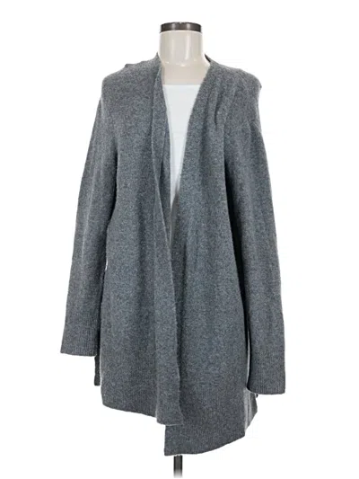 Pre-owned Madewell Cardigan Sweater In Gray
