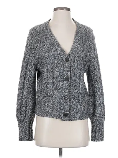 Pre-owned Madewell Cardigan Sweater In Gray