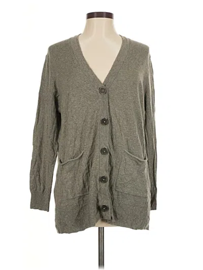 Pre-owned Madewell Cardigan Sweater In Gray