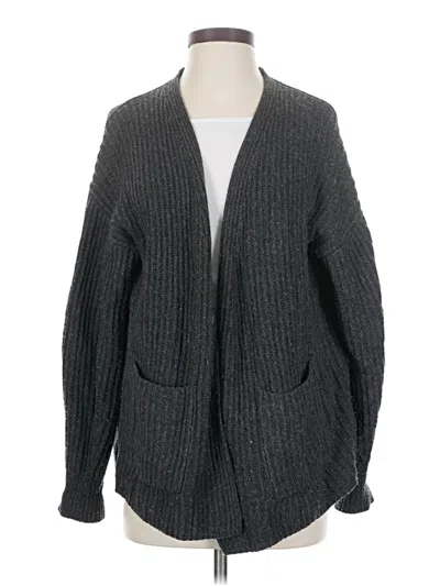 Pre-owned Madewell Cardigan Sweater In Gray