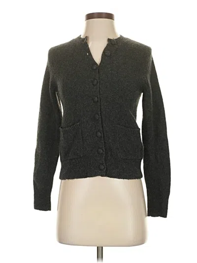 Pre-owned Madewell Cardigan Sweater In Gray