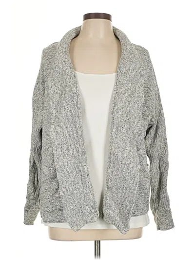 Pre-owned Madewell Cardigan Sweater In Gray