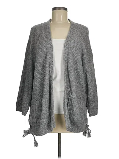 Pre-owned Madewell Cardigan Sweater In Gray