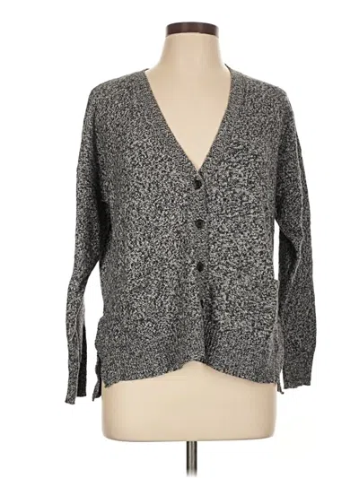 Pre-owned Madewell Cardigan Sweater In Gray