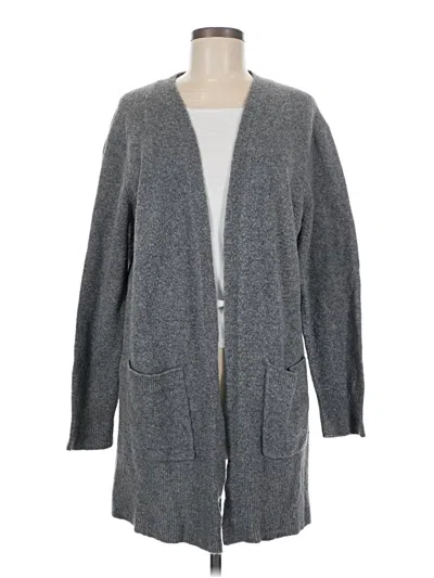 Pre-owned Madewell Cardigan Sweater In Gray