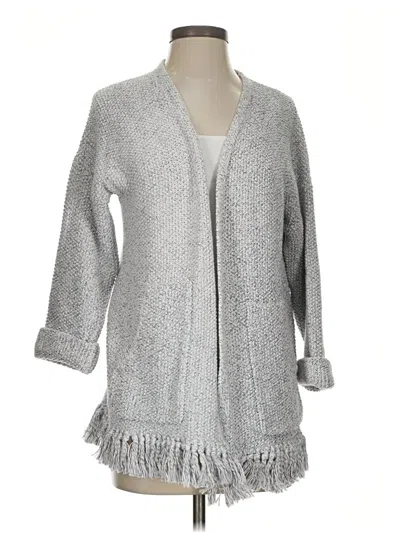 Pre-owned Madewell Cardigan Sweater In Gray