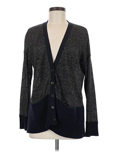 Pre-owned Madewell Cardigan Sweater In Gray