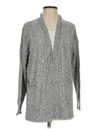 Pre-owned Madewell Cardigan Sweater In Gray
