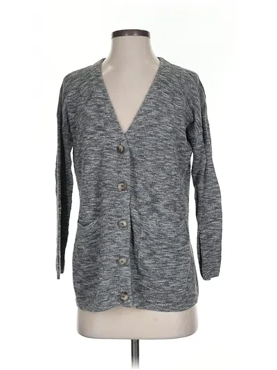 Pre-owned Madewell Cardigan Sweater In Gray