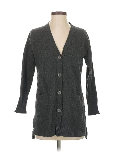 Pre-owned Madewell Cardigan Sweater In Gray