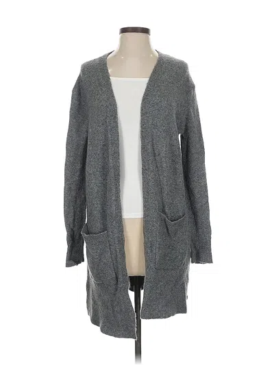 Pre-owned Madewell Cardigan Sweater In Gray