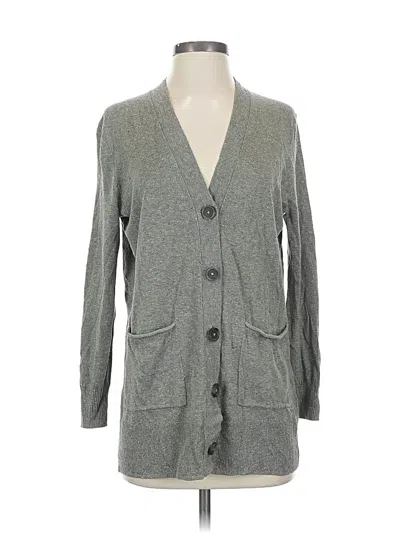 Pre-owned Madewell Cardigan Sweater In Gray