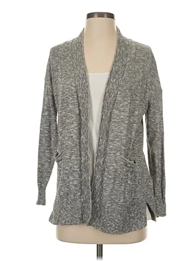 Pre-owned Madewell Cardigan Sweater In Gray