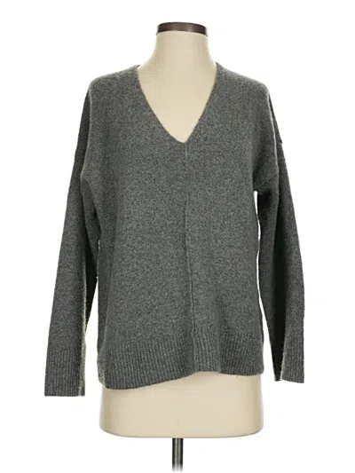 Pre-owned Madewell Cardigan Sweater In Gray