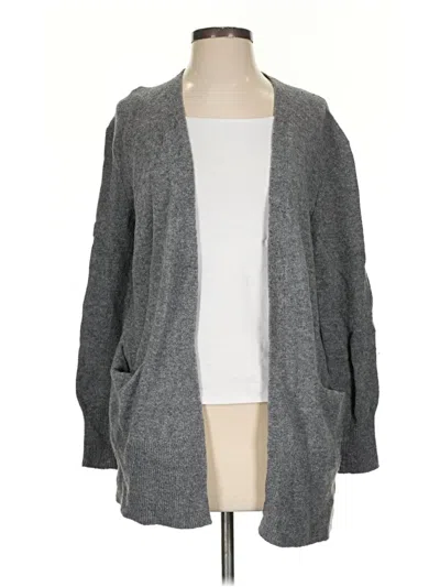 Pre-owned Madewell Cardigan Sweater In Gray