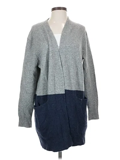 Pre-owned Madewell Cardigan Sweater In Gray