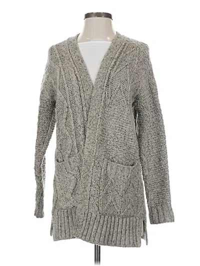 Pre-owned Madewell Cardigan Sweater In Gray