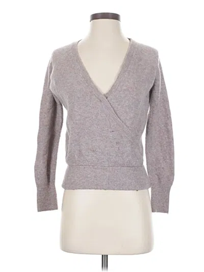 Pre-owned Madewell Cardigan Sweater In Gray
