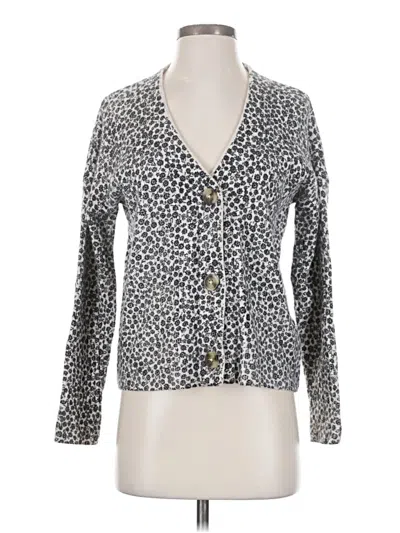 Pre-owned Madewell Cardigan Sweater In Gray