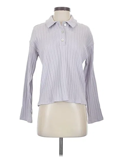 Pre-owned Madewell Cardigan Sweater In Gray