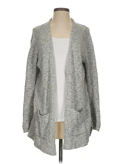 Pre-owned Madewell Cardigan Sweater In Gray