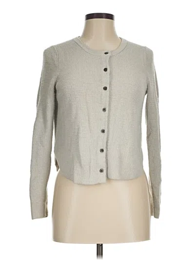 Pre-owned Madewell Cardigan Sweater In Gray