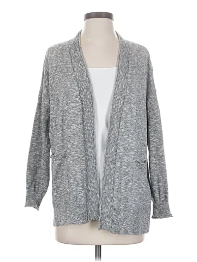 Pre-owned Madewell Cardigan Sweater In Gray