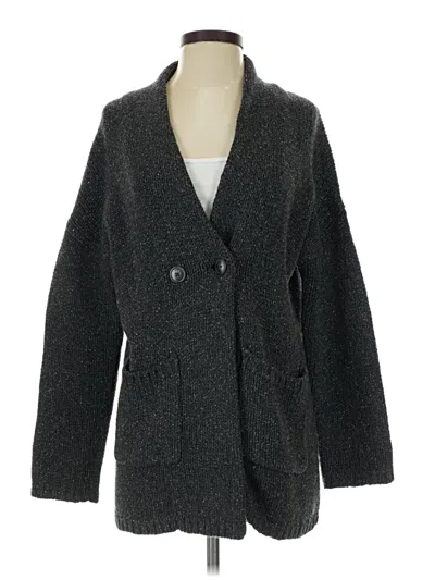 Pre-owned Madewell Cardigan Sweater In Gray