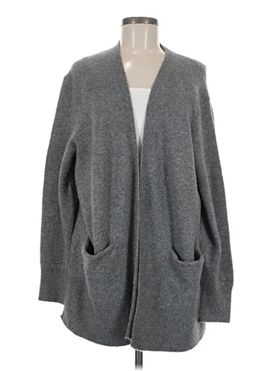 Pre-owned Madewell Cardigan Sweater In Gray
