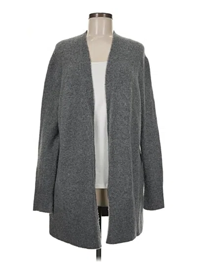 Pre-owned Madewell Cardigan Sweater In Gray