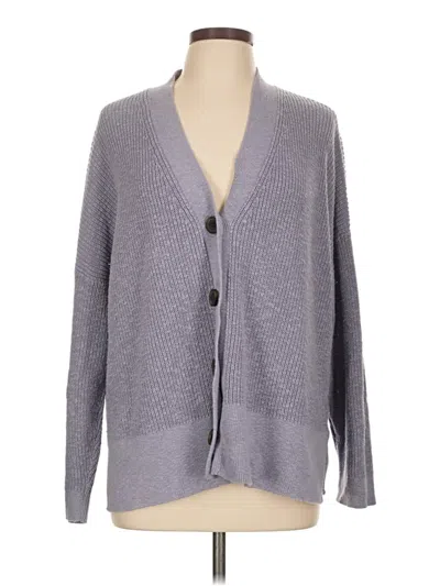 Pre-owned Madewell Cardigan Sweater In Gray