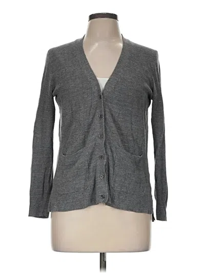 Pre-owned Madewell Cardigan Sweater In Gray