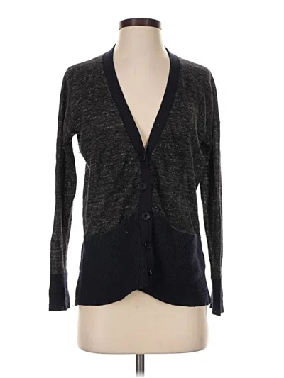 Pre-owned Madewell Cardigan Sweater In Gray