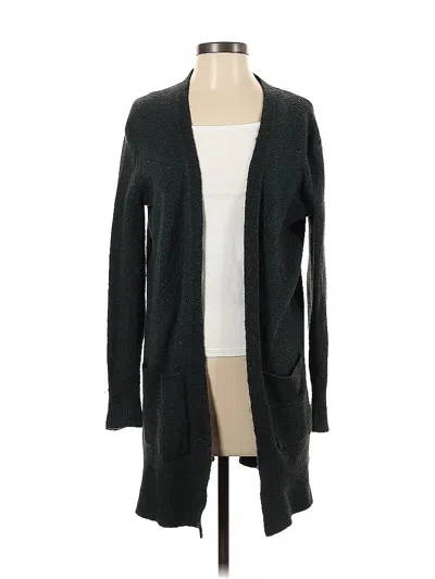 Pre-owned Madewell Cardigan Sweater In Green
