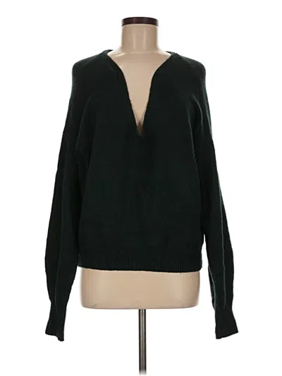 Pre-owned Madewell Cardigan Sweater In Green