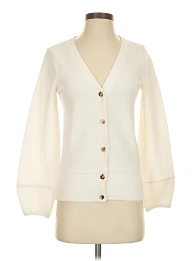 Pre-owned Madewell Cardigan Sweater In Ivory