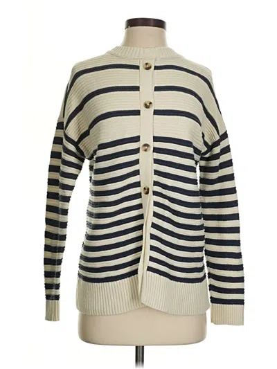 Pre-owned Madewell Cardigan Sweater In Ivory