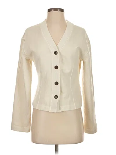 Pre-owned Madewell Cardigan Sweater In Ivory