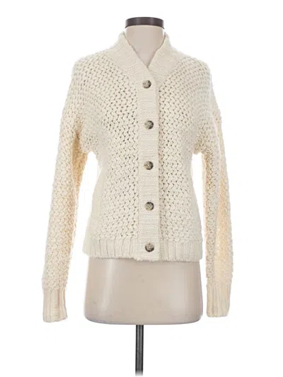 Pre-owned Madewell Cardigan Sweater In Ivory