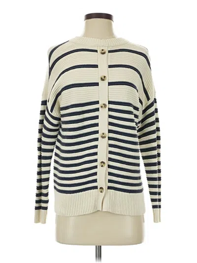 Pre-owned Madewell Cardigan Sweater In Ivory