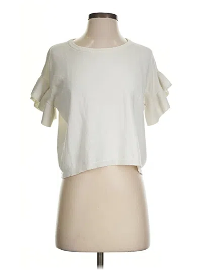 Pre-owned Madewell Cardigan Sweater In Ivory