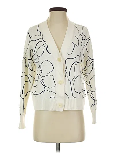 Pre-owned Madewell Cardigan Sweater In Ivory