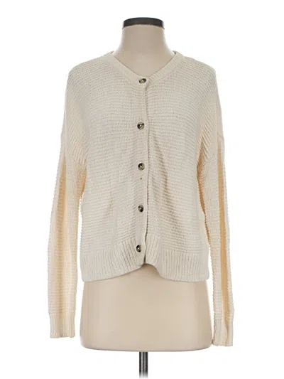 Pre-owned Madewell Cardigan Sweater In Ivory