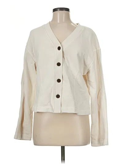 Pre-owned Madewell Cardigan Sweater In Ivory