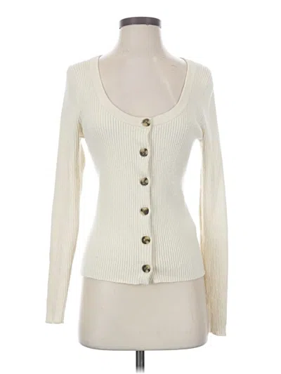 Pre-owned Madewell Cardigan Sweater In Ivory